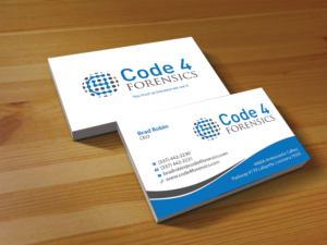 Visitenkarten-Design von Creations Box 2015 für Code 4 Forensics | Design: #7475174