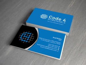 Visitenkarten-Design von Creations Box 2015 für Code 4 Forensics | Design: #7475175