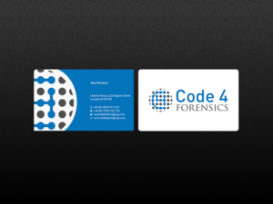 Visitenkarten-Design von Creations Box 2015 für Code 4 Forensics | Design: #7475180