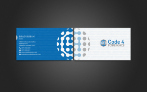 Business Card Design by chandrayaan.creative for Code 4 Forensics | Design: #7488285