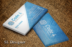 Business Card Design by SL Designer for Code 4 Forensics | Design: #7469398
