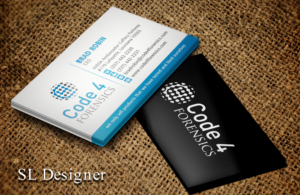 Business Card Design by SL Designer for Code 4 Forensics | Design: #7473215