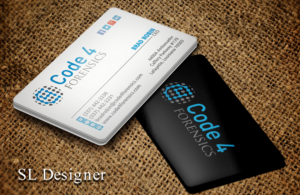 Design de Carte de Visite par SL Designer pour Code 4 Forensics | Design #7484954