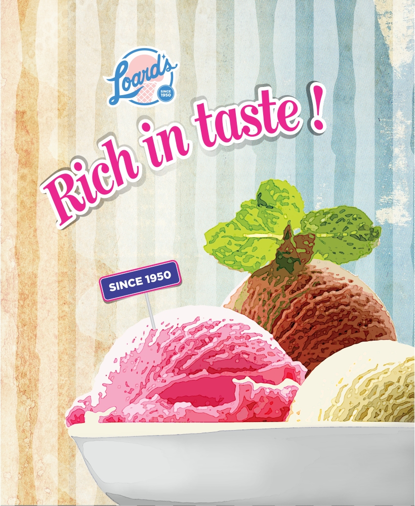Design de Poster par Magik Mantras pour Loard's Ice Cream | Design #1899513