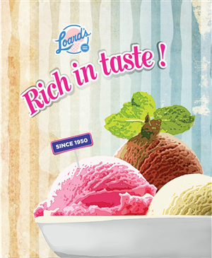 Poster Design by Magik Mantras for Loard's Ice Cream | Design: #1899513