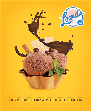 Poster Design by JACK for Loard's Ice Cream | Design: #1909423