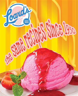 Poster Design by JACK for Loard's Ice Cream | Design: #1914462