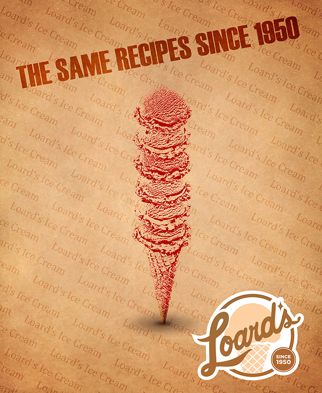 Poster Design by JACK for Loard's Ice Cream | Design #1924857