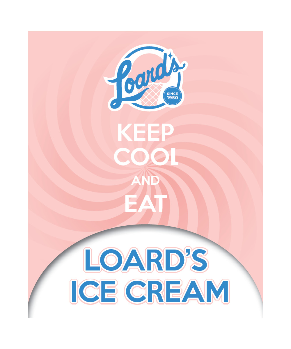 Poster Design by HauntedDesigns for Loard's Ice Cream | Design #1903019