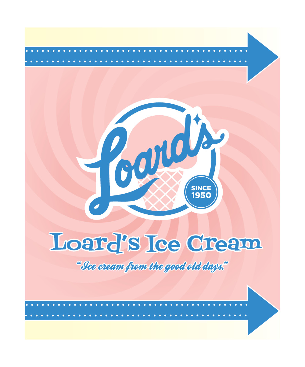 Poster-Design von HauntedDesigns für Loard's Ice Cream | Design #1903072