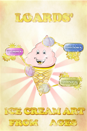 Poster Design by Orphed for Loard's Ice Cream | Design #1905359
