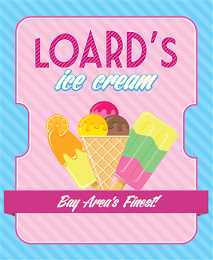 Poster Design by Cipher for Loard's Ice Cream | Design: #1876573