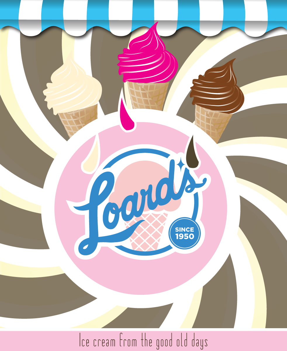 Poster Design by mediamunki for Loard's Ice Cream | Design #1918517