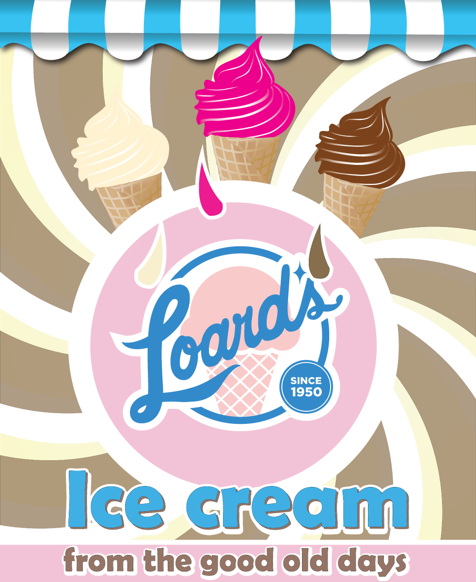 Design de Poster par mediamunki pour Loard's Ice Cream | Design #1935742