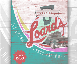 Poster Design by Kolton for Loard's Ice Cream | Design #1890376