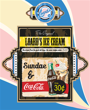Poster Design by Preston for Loard's Ice Cream | Design: #1908501