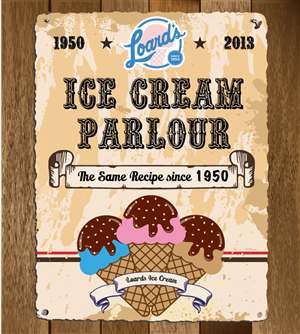 Poster Design by Preston for Loard's Ice Cream | Design: #1908521