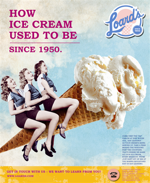 Poster Design by DLazar for Loard's Ice Cream | Design #1914446