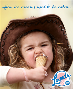 Poster Design by Reuben for Loard's Ice Cream | Design #1909621