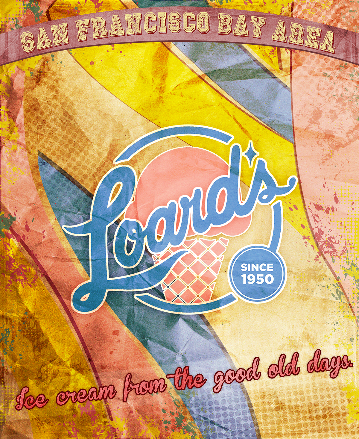 Poster Design by Decretis for Loard's Ice Cream | Design #1916676