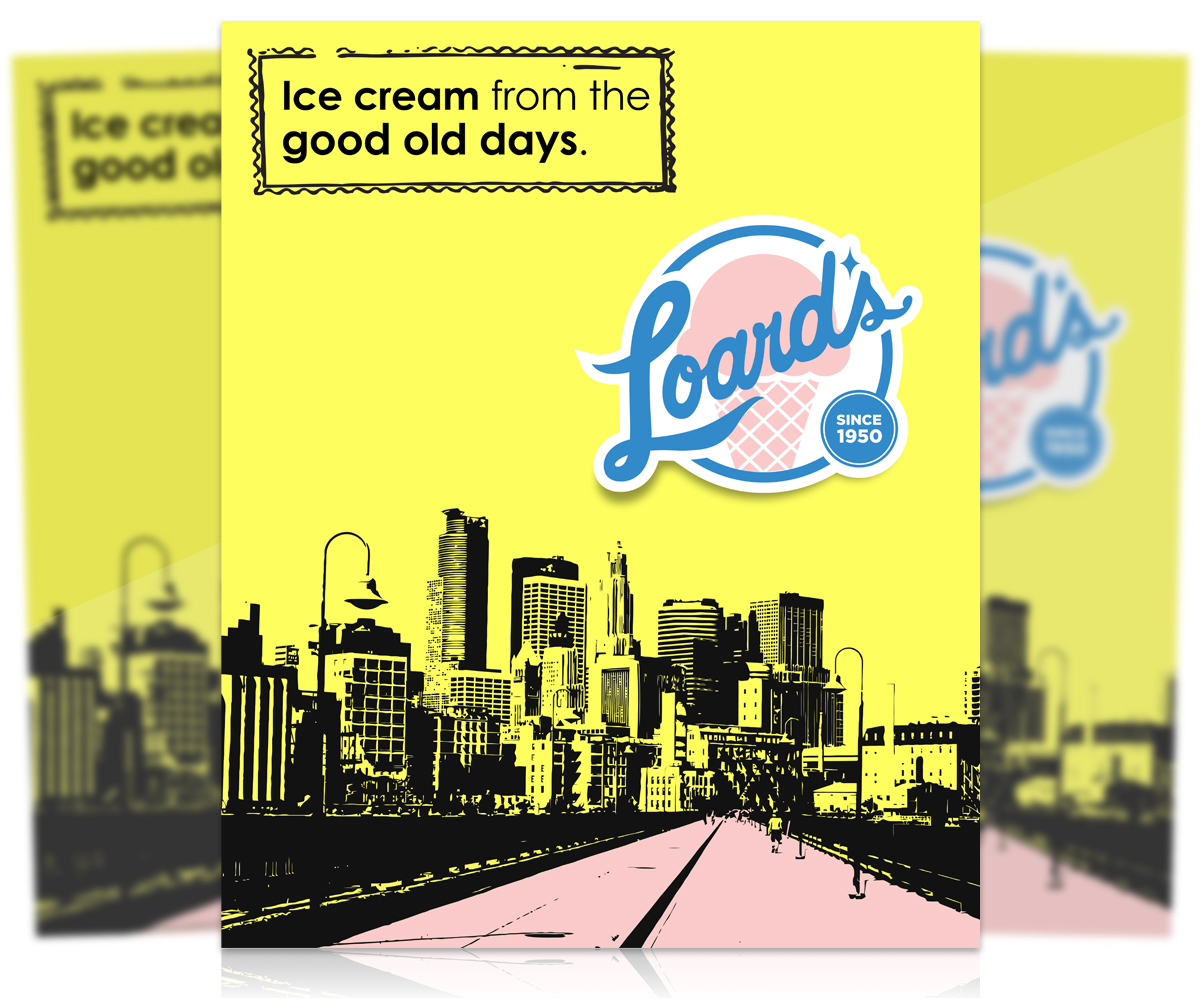 Poster Design by Paulo Lataguia for Loard's Ice Cream | Design #1922403