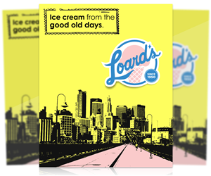 Poster Design by Paulo Lataguia for Loard's Ice Cream | Design #1922403