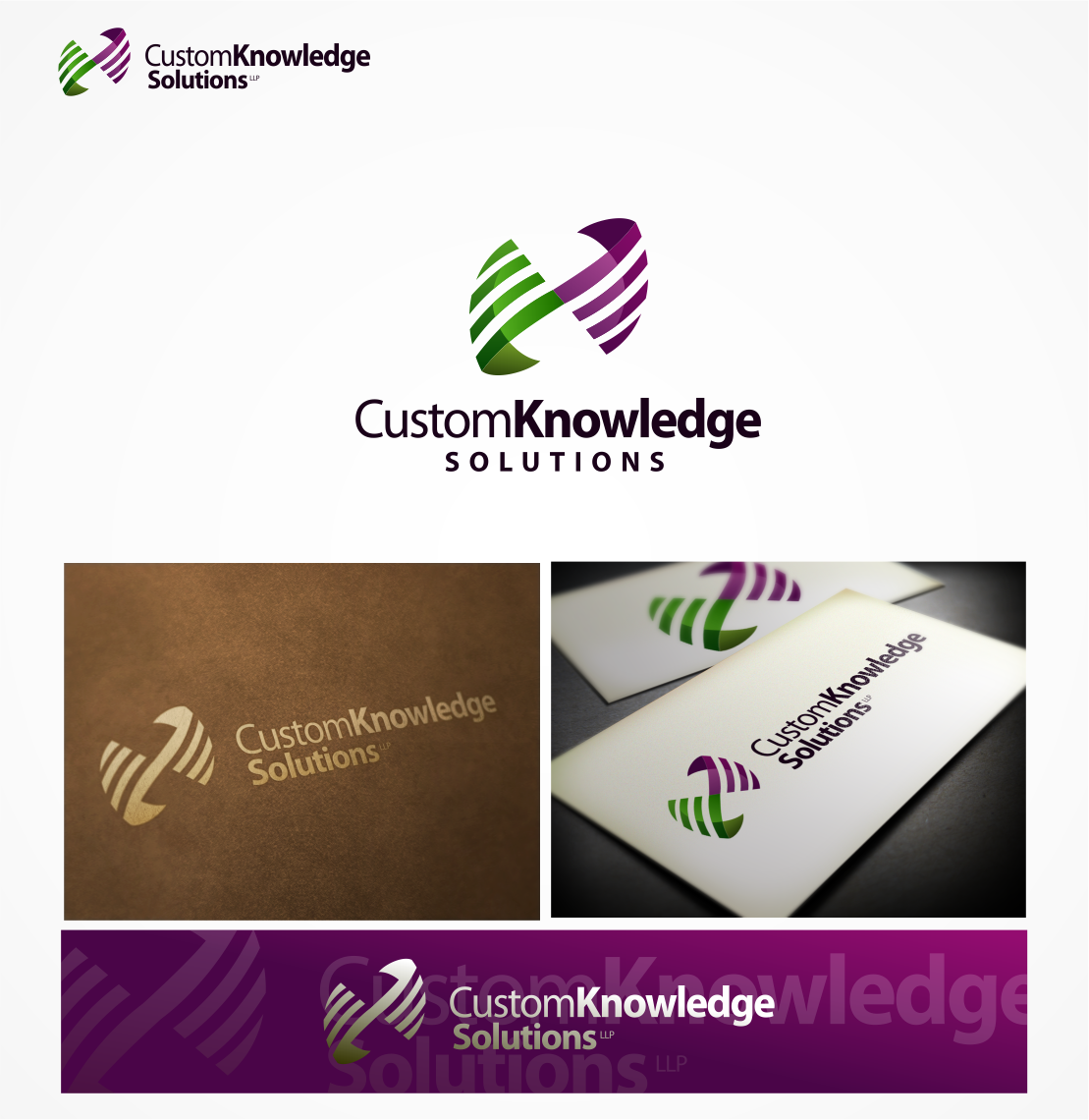 Logo Design by cuka for Custom Knowledge Solutions LLP | Design: #1868272
