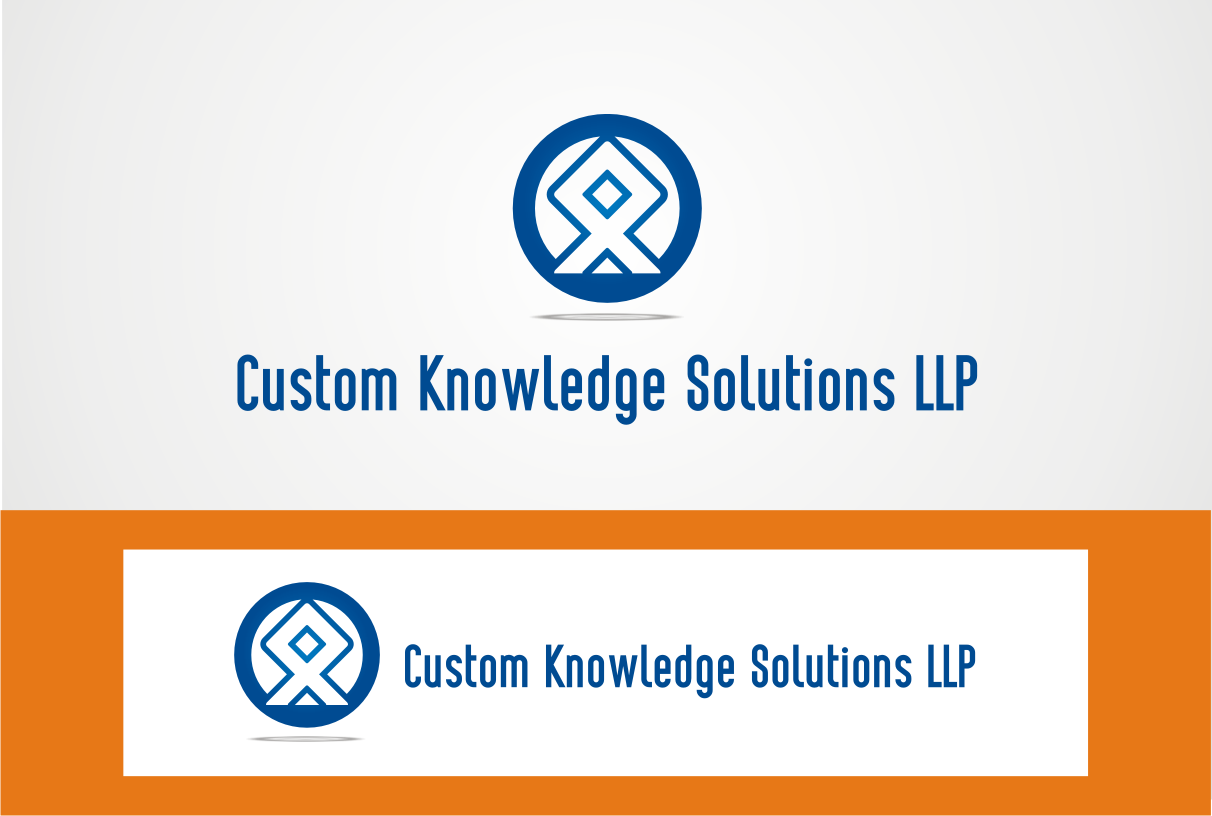 Logo Design by Light for Custom Knowledge Solutions LLP | Design #1867659