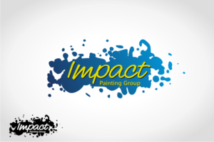 Impact Painting Group | Logo Design by GeorgeLogoDesign