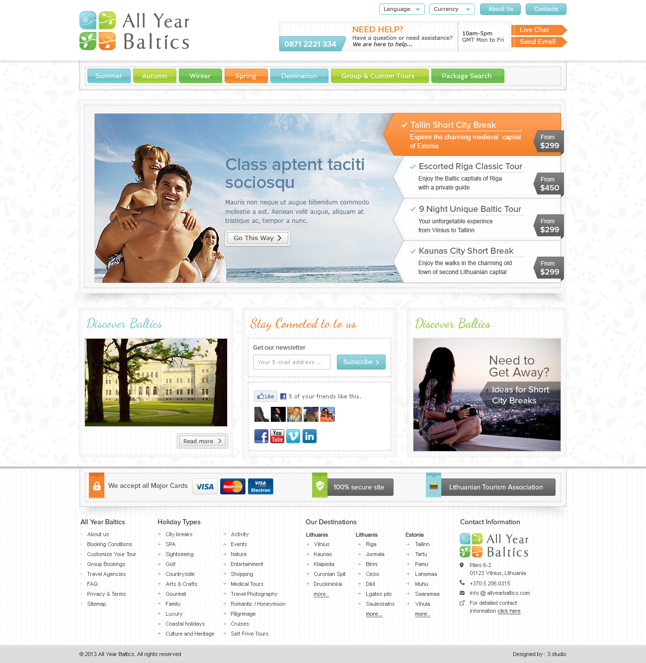 Web Design by rajasekar for Magelano keliones | Design #1907909