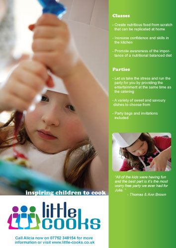 Poster Design by Zaquita Design for Little Cooks | Design #12525