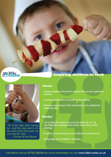 Design de Poster par Zaquita Design pour Little Cooks | Design #12526