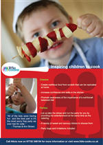 Design de Poster par Zaquita Design pour Little Cooks | Design : #12678