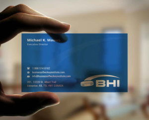 Business Card Design by INDIAN_Ashok for Business of Hockey Institute | Design: #7425035