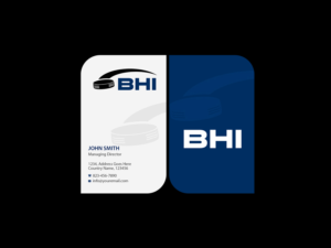 Design de Carte de Visite par Creations Box 2015 pour Business of Hockey Institute | Design : #7435532