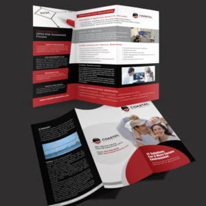Coastal Networks Tri-Fold Brochure | Flyer-Design von NatPearlDesigns
