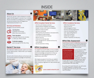 Coastal Networks Tri-Fold Brochure | Flyer-Design von sun_design