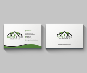 Design de Carte de Visite par premnice pour Potter Home Solutions, LLC | Design : #7463596