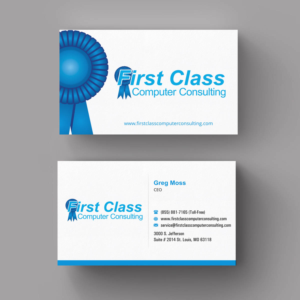 Business Card Design by INDIAN_Ashok for First Class Ventures, LLC | Design: #7430247