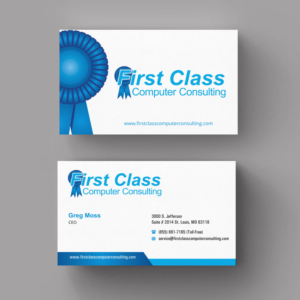 Business Card Design by INDIAN_Ashok for First Class Ventures, LLC | Design: #7430250