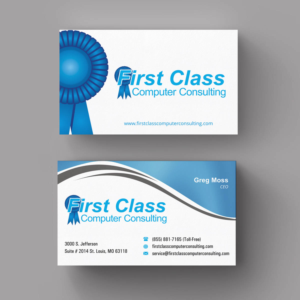 Business Card Design by INDIAN_Ashok for First Class Ventures, LLC | Design: #7430256