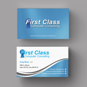 Design de Carte de Visite par INDIAN_Ashok pour First Class Ventures, LLC | Design : #7430259