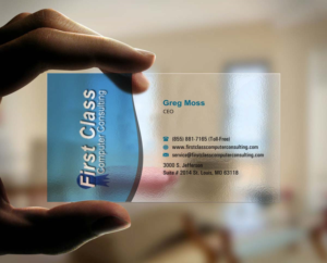 Business Card Design by INDIAN_Ashok for First Class Ventures, LLC | Design: #7430270