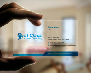 Design de Carte de Visite par INDIAN_Ashok pour First Class Ventures, LLC | Design : #7430275