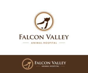 Logo Design by deplangga for Falcon Valley Animal Hospital | Design: #7438671