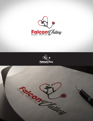 Diseño de Logo por uniquetarget para Falcon Valley Animal Hospital | Diseño: #7440965