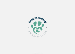 Diseño de Logo por DLab™ para Falcon Valley Animal Hospital | Diseño: #7669680