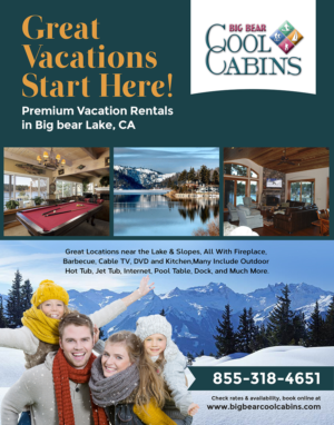 Advertisement Design by laxman2creative for Big Bear Cool Cabins | Design: #7531590