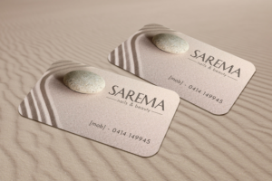 Sarema nails & beauty | Design de Carte de Visite par broken.bike