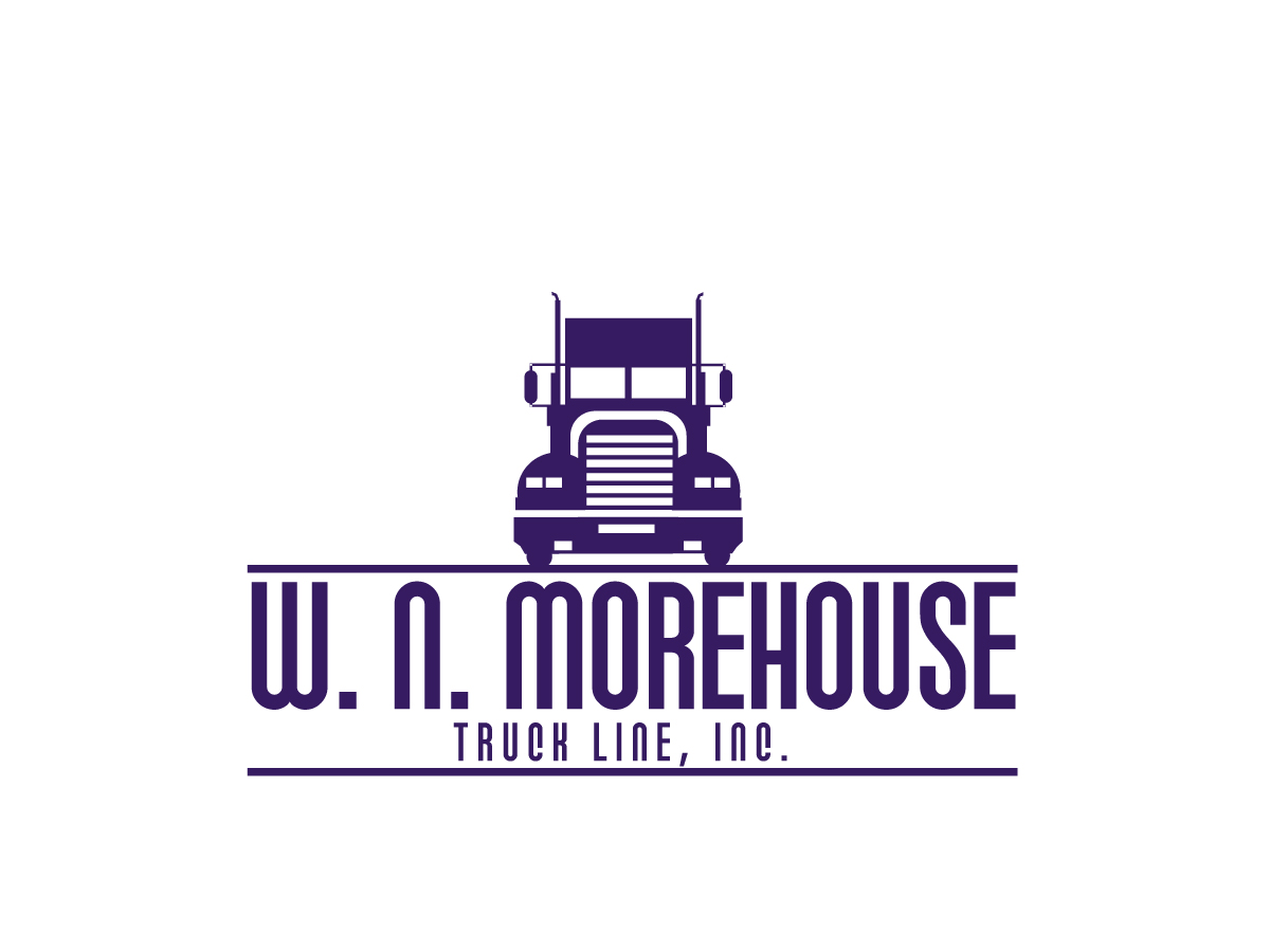 Logo Design by the.x for W N Morehouse Truck Line, Inc. | Design #1868927